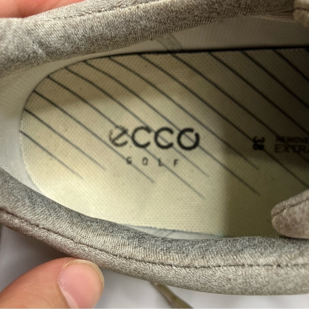 Ecco golf sneakers tan leather size‎ 38 - Picture 7 of 8